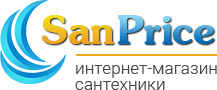 Логотип магазина полотенцесушителей SanPrice